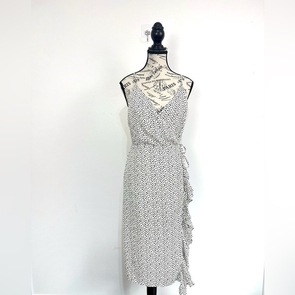 Rails Iris Spotted Wrap Dress Sz Small - Picture 4 of 14